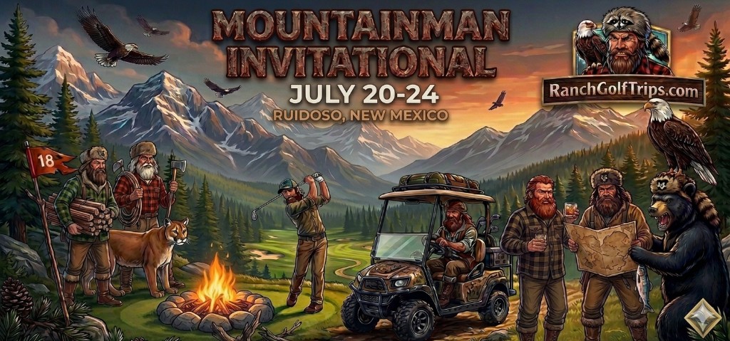 Mountainman Invitational. July 20–24, 2026. Ruidoso, New Mexico. RanchGolfTrips.com